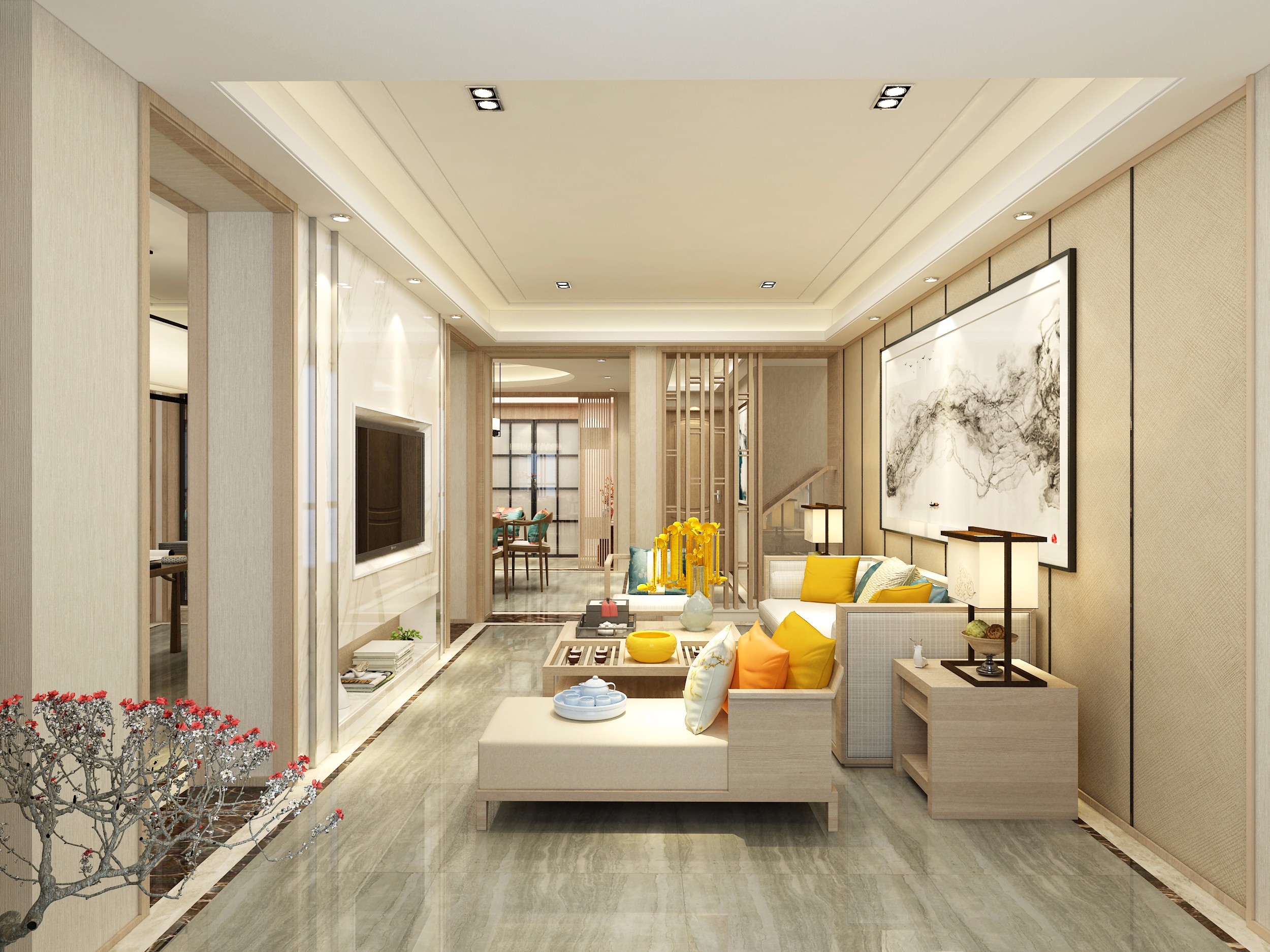 禹城180㎡现代简约loft